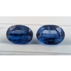 Image 2 : 9.91 ct Certified Blue Kyanite Gemstone Pair ($7,928 Appraisal)