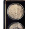Image 5 : Collection of US Coins 1942 Silver 1/2 dollar 1951 Silver franklin 1/2 dollar 
1936 proof Gorbecht D