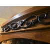 Image 3 : Wooden China Cabinet w/ Glass Doors (Contents NOT Included) - 37W, 15D, 83T 