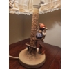 Image 3 : Hummel Table Lamp with Figurine Base and Fabric Shade