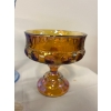 Image 2 : vintage Indiana glass diamond point vase, carnival glass, wedding bowl, kings crown, thumbprint