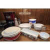 Image 2 : Kitchenware Lot Featuring Coffee Maker, Bakeware, and Serving Dishes