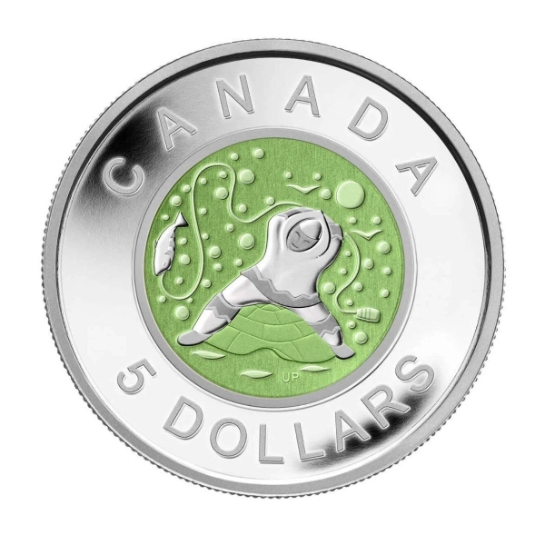 2013 $5 Contemporary Aboriginal Art: Father Ice Fishing - Pure Silver Coin
SKU: 125421