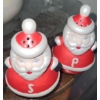 Image 3 : Holiday Dinnerware Including: Glass Plate 14" Diameter, Bells 7 T, Serving Bowl and More! 