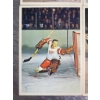 Image 5 : 6 Vintage Ice Hockey Action Trading Cards