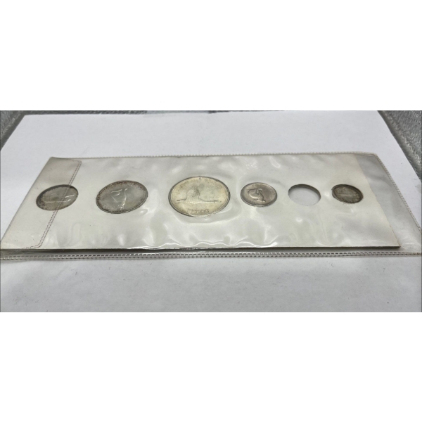 1967 5 Point Set, 80% Silver 43.1g