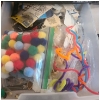 Image 4 : Plastic Storage Drawer 13 W, 16 D, 42 T w/ Contents Shown Included 