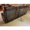 Image 4 : Power Reclining Sofa w/ Cup Holders & Built In Storage 102x40x43