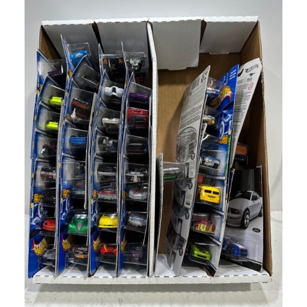 Collection of Hot Wheels (2002), all unopened