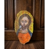 Image 1 : Jesus Christ Icon On A  Holy Jerusalem Stone 