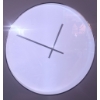 Image 2 : Karlsson Modern Wall Clock with Brushed Metal Frame
