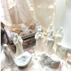 Image 1 : Ceramic Nativity Set 8T w/ Decorative Chest