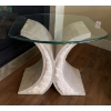 Image 1 : Stone Side Table 27x24x25
