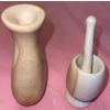 Image 1 : Gorgeous Stone Vase w/ Mortar & Pestle 5T