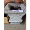 Image 3 : Group of Planters.  Tallest Planter 9 dia, 15 h. Decorative Rain Chain & other Garden Decor