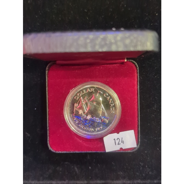 RCM 1979 300th Anniversary of the Griffon Silver 50% Dollar 23.32g 