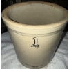 Image 2 :  1 Imperial Gallon Stoneware Crock By Medalta Potteries in Medicine Hat, Alta