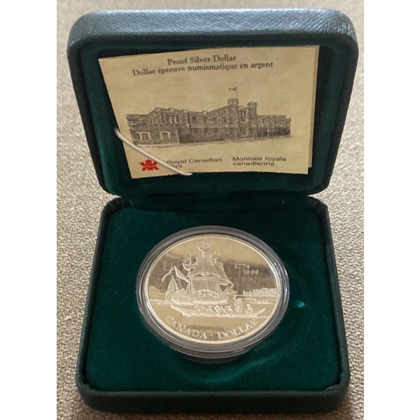 1999 Proof Dollar 92.5% Silver 25.175 Grams