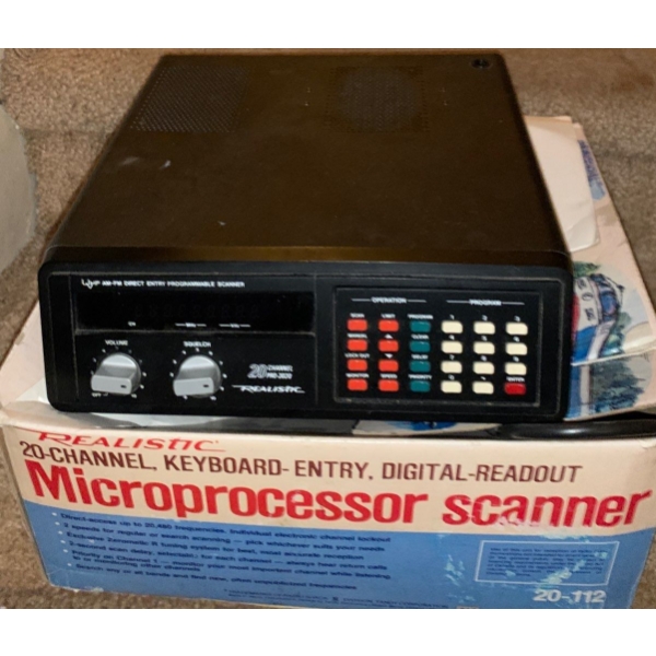Realistic Micro Processor Scanner Mo.20112