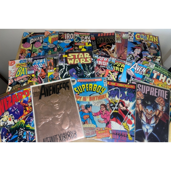 Assorted Comic Bundle - Star Wars Batman Avengers & More 