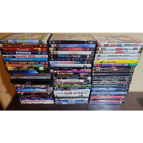 Assorted DVD's for Everyone in the Family!