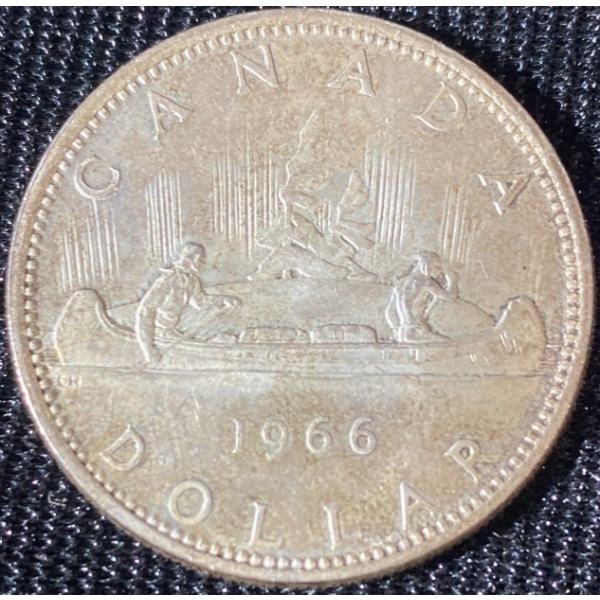 1966 Canadian Silver Dollar