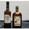 Image 1 : Vintage Bottles of Ron Bacardi 1873 Rum and Canadian Club Whiskey, 750ml Each