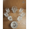 Image 3 :  Bohemia Vintage Cut Crystal Set Featuring A "Queen Lace" Pattern.