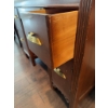 Image 3 : Wooden Desk with Brass Drawer Pulls