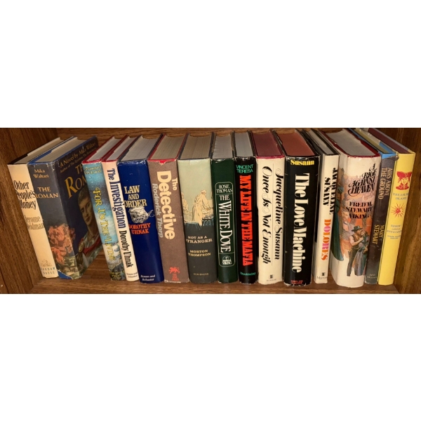 Assorted Hard Cover Books - The Love Machine The Detective & More