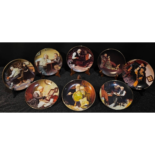 Rockwells Golden Moments Collection Limited Edition Collector Plates
