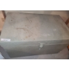 Image 4 : Large Wooden Box with Holiday Decor. 72 w, 25 l, 25 h