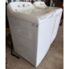Image 2 : General Electric White Washer And Dryer Units 27 x 27 x 38 tall (Both Machines)