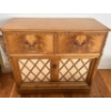 Image 1 : Vintage Electrohome Radio Phonograph Entertainment Console w/ Assorted Classical Records