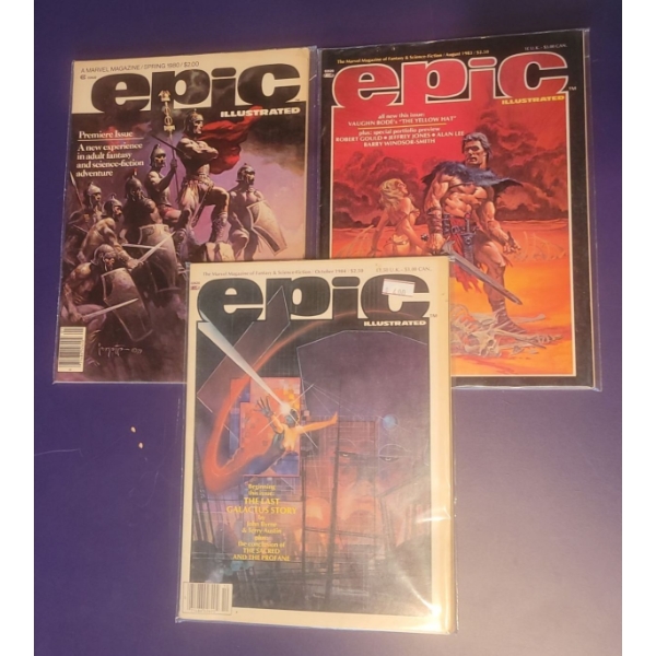 Epic Illustrated, Marvel Graphic Novel Collection 