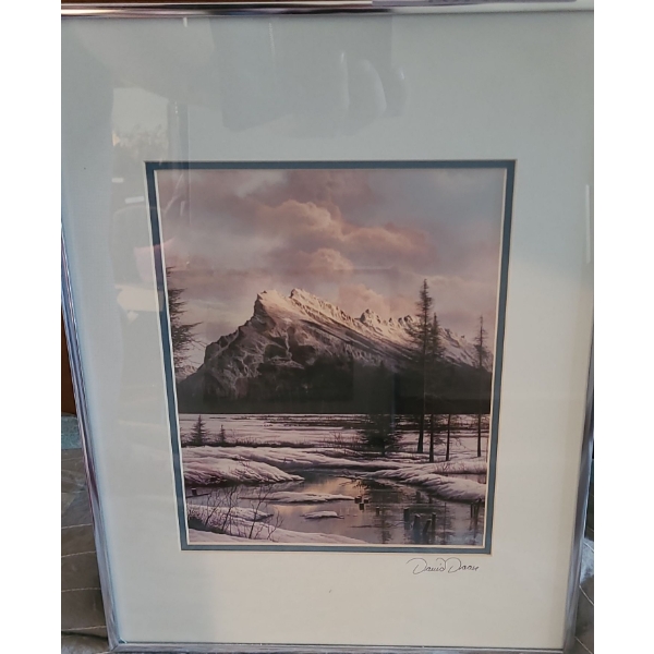 David Daase Print of Mountains 12 w 16 h