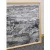 Image 1 : Framed Black-and-White Construction Photography Collage, 33 x 24 Inches
