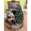 Image 1 : Santa Statue and 2 Ceramic Christmas Trees 18"