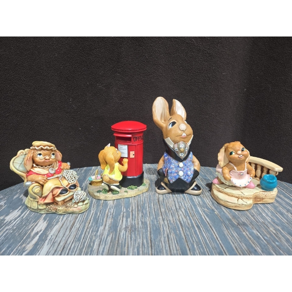 Pendelfin Collection Including Gram, Event Piece, Uncle Soames & Money Box Girl