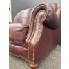 Image 3 : Leather 2 Seater Couch  - 60W, 40D, 35T 