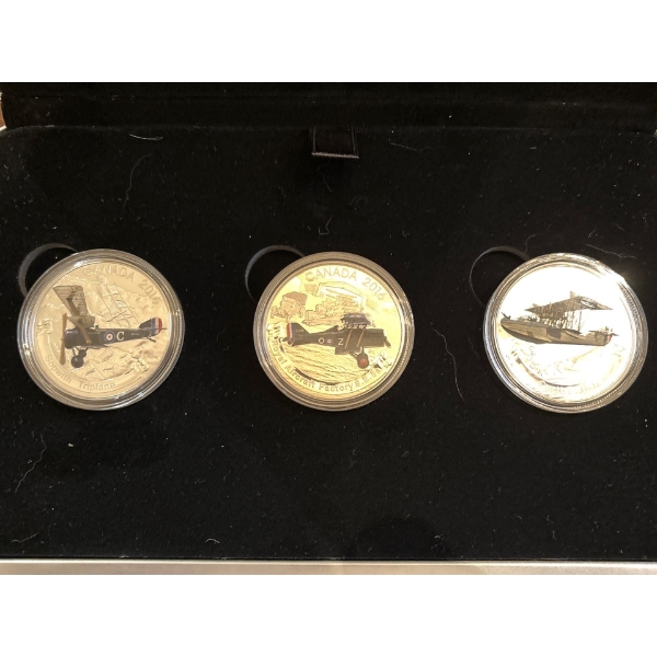 2016 $20 Aircraft of the First World War Series 3 Coin Set