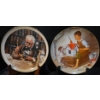 Image 3 : Four Norman Rockwell Collector Plates