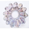Image 1 : Iridescent Clear Glass Flower Bowls Set