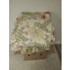 Image 1 : Quilt with floral pattern and 5 pillows twin size 