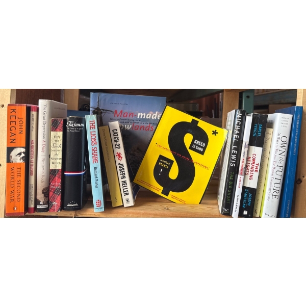Book Collection - Mixed Interests - Man Made The Second World War Catch 22 & More