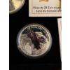 Image 4 : 2016 $20 Canadian Lynx Regal Red-Tailed Hawk The Baronial Bald Eagle  Pure Silver Coin
3 Coins Total