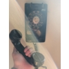 Image 2 : Vintage Wall Phone - Corded w/ Turn Dial