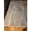 Image 2 : - Antique Dining Table w/ Whitewash Finish 42.5 W, 42 D, 29 T