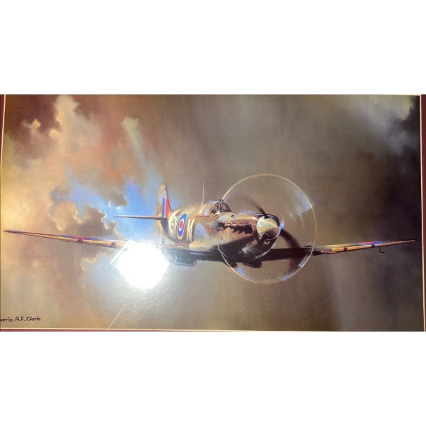 "Spitfire" Framed Signed Print