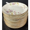 Image 5 : Limoges France China  Dinnerware- 8 Tea Cups & Saucers 12 Fruit Plates Great Condition